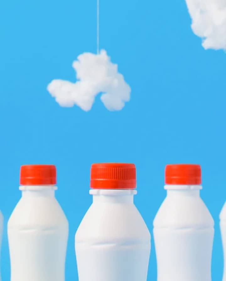 Picture of milk-bottles